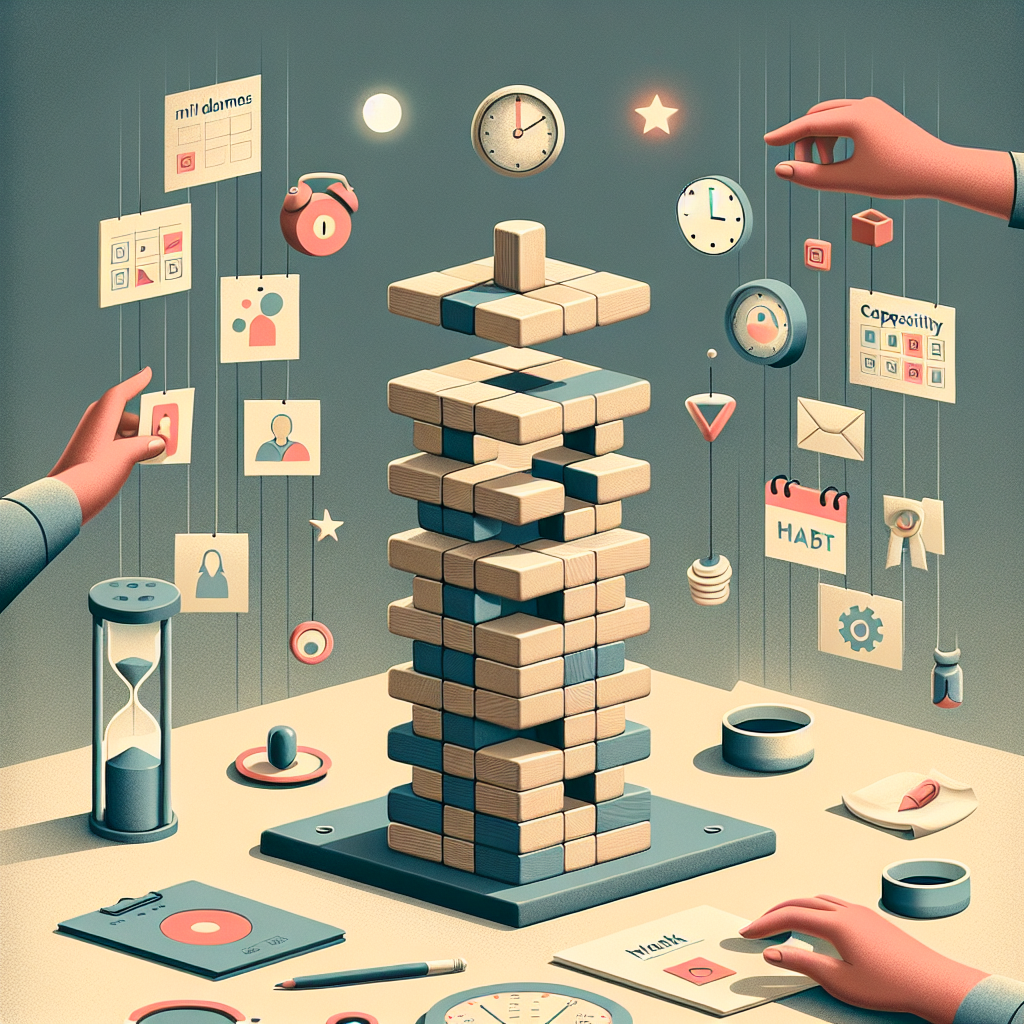 Simplifying Priorities and Gaining Momentum with Goal Jenga: A New Approach for Your Overcommitted Routine